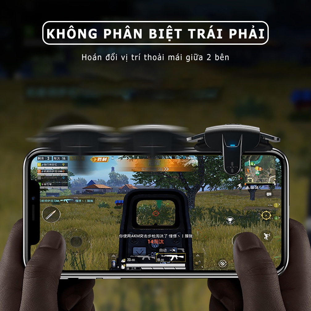 MEMO AK05 có thể hoán đổi vị trí trái phải