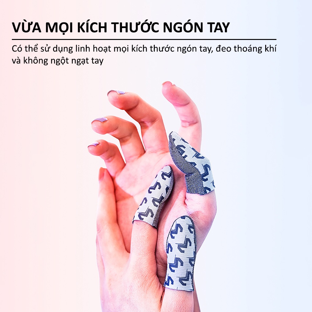 Ảnh MEMO V7 đeo trên các ngón tay